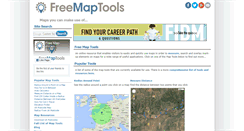 Desktop Screenshot of freemaptools.com